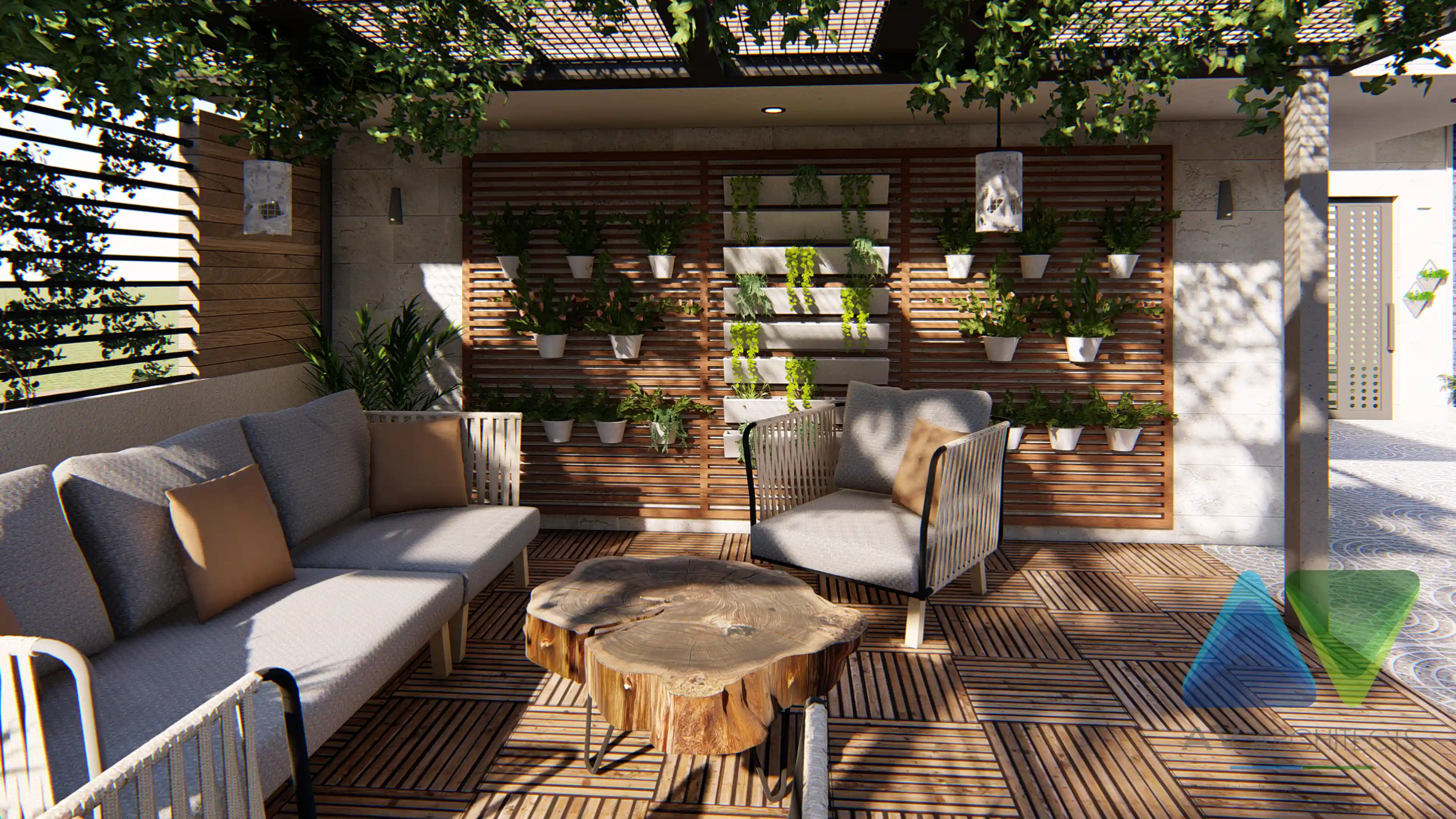 Tapasya Geonka Landscaping Projecte